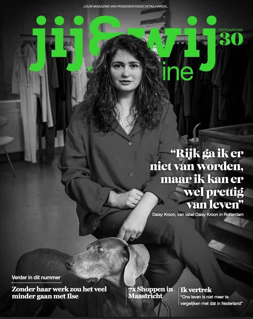 Omslag van het Jij&Wij Magazine