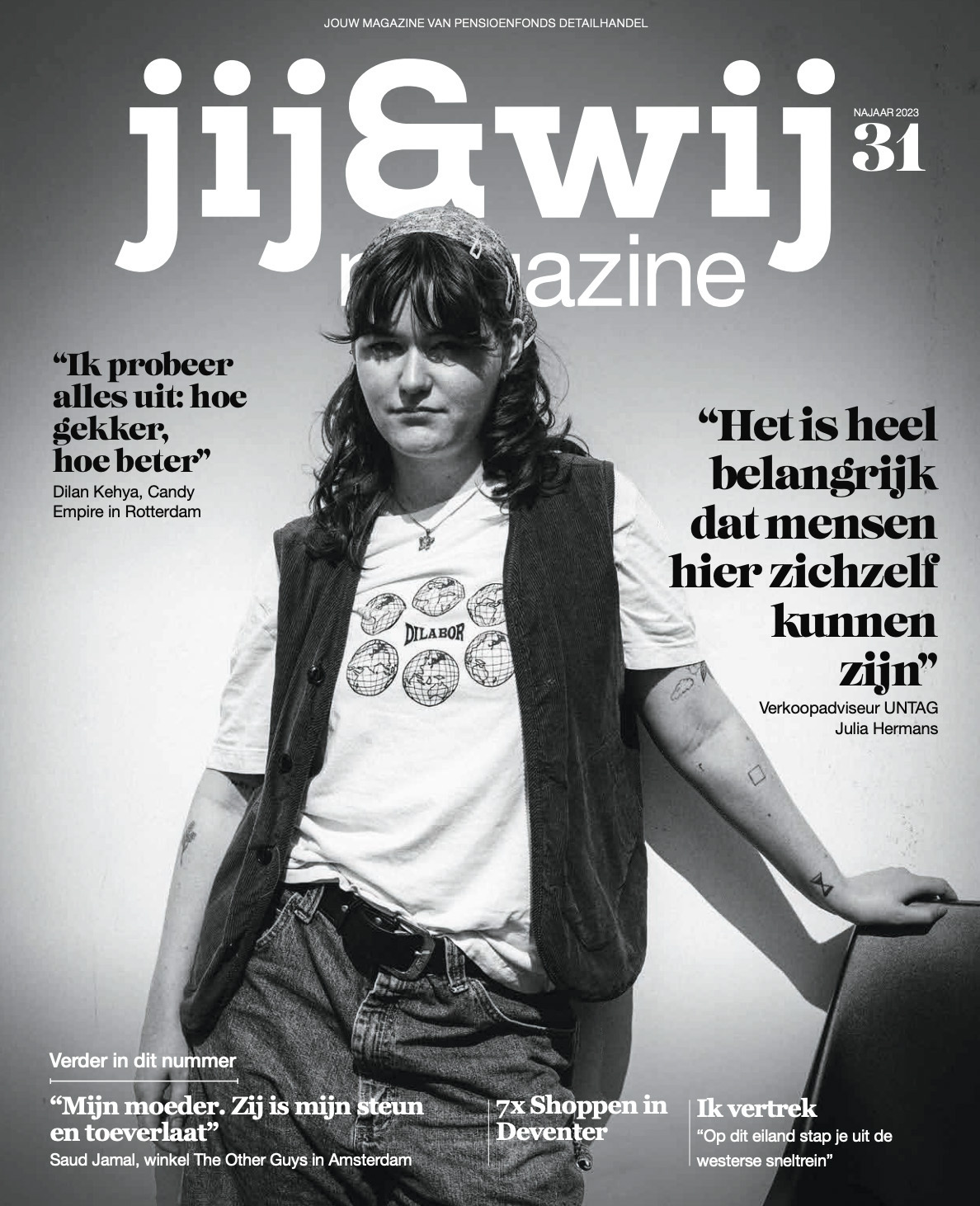 Omslag van het Jij&Wij Magazine