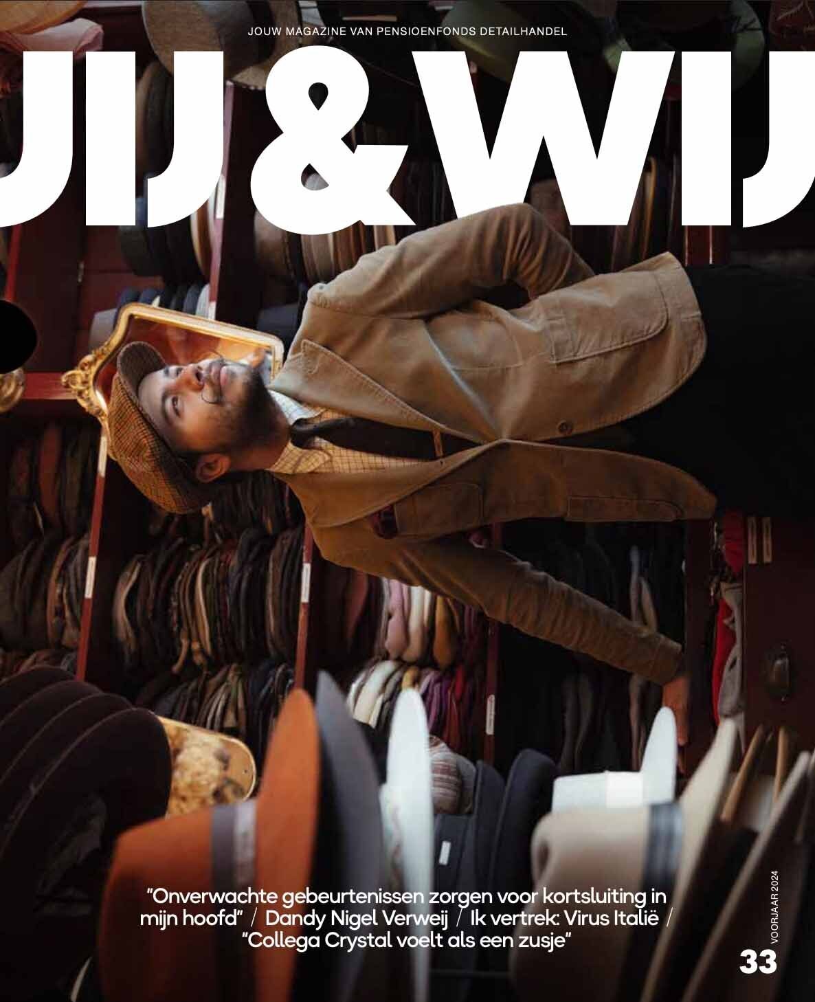 Omslag van het Jij&Wij Magazine