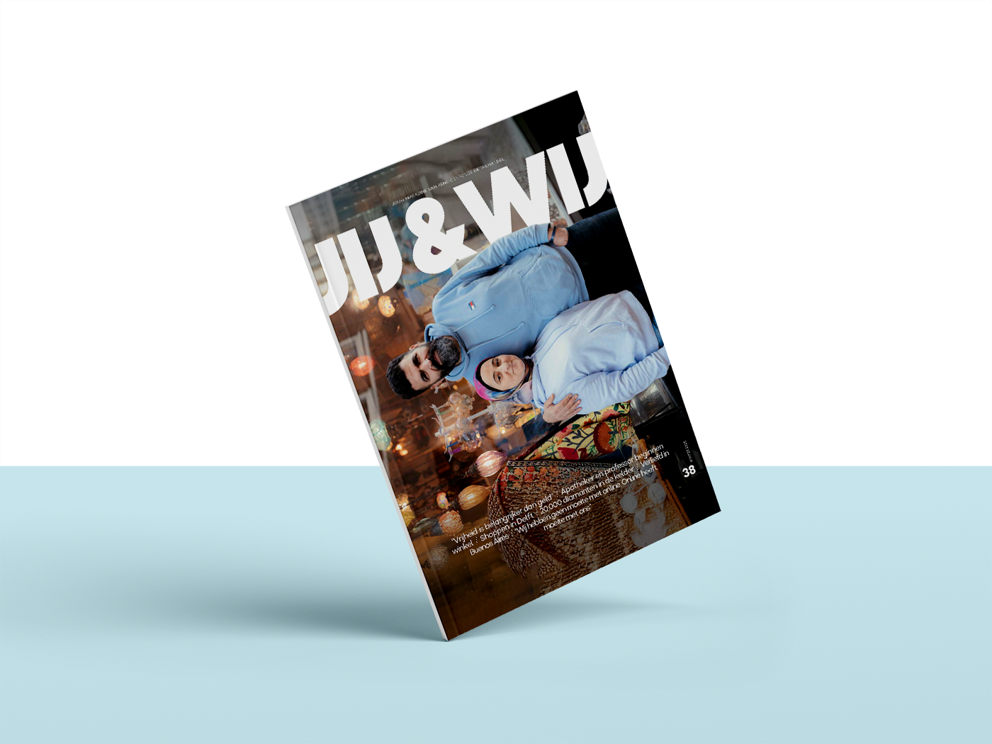 Omslag van het Jij&Wij Magazine