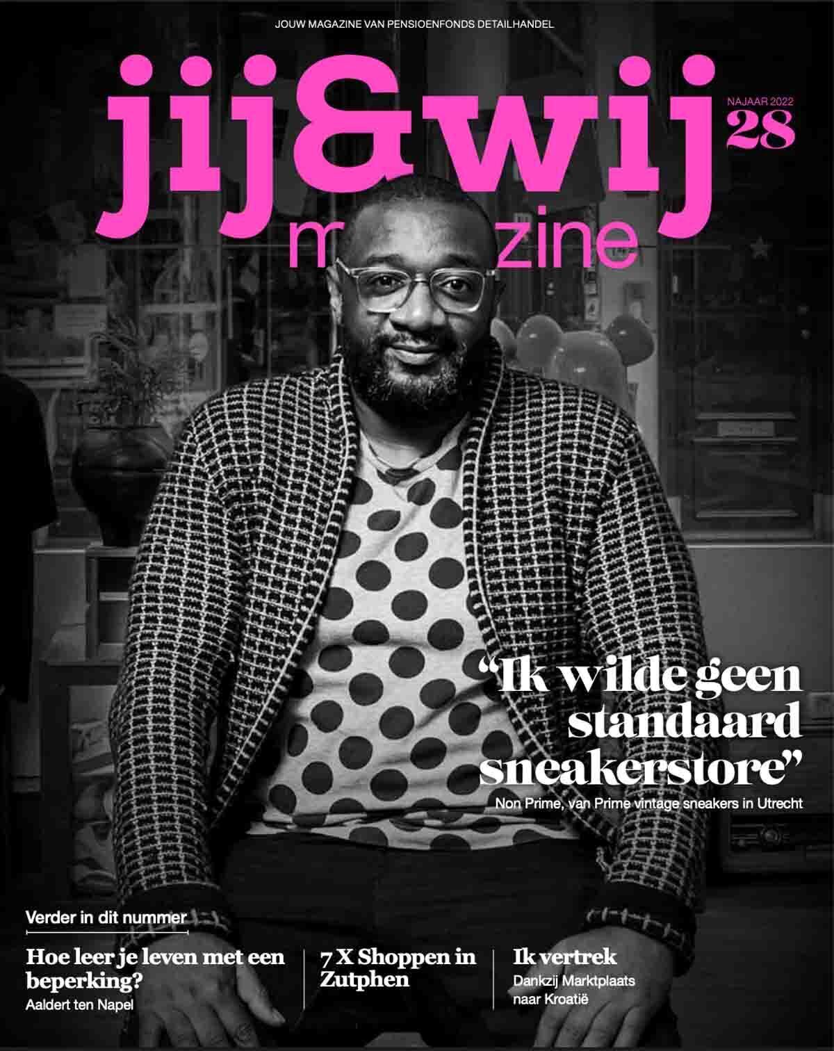 Omslag van het Jij&Wij Magazine
