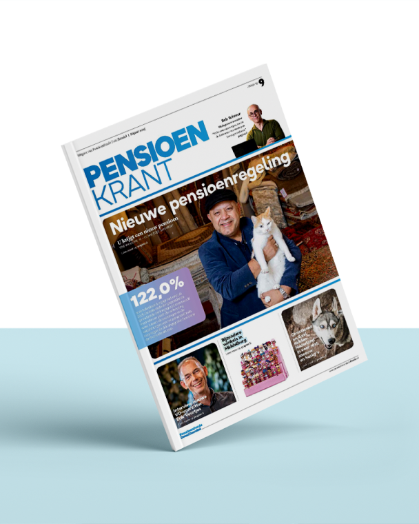 Omslag van de Pensioenkrant
